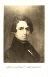 Portrait Of Henry D. Thoreau Postcard