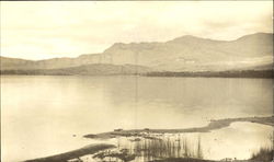 Webb Lake from beach Postcard