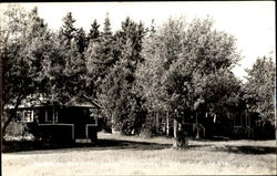 Scenes Of Red Apple Cabins Postcard