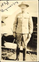 1st Sergeant Raymond Gray Postcard
