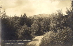 Mt. Monrock From Mountain House Road Scenic, NH Postcard Postcard