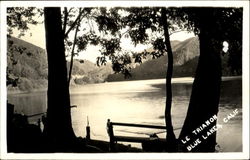 Le Trianon, Blue Lakes Postcard