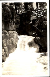 The Gorge Stanislaus River Postcard