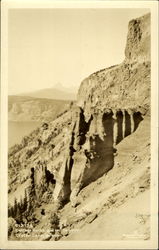 Cottage Rocks And Mt. Thielson Postcard