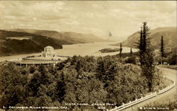 Vista House Crown Point, OR Postcard Postcard