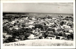View Of Port Louis Mauritius Africa Postcard Postcard