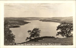 Keuka Lake As Seen From Bluff Point Keuka Lake As Seen From Bluff Point