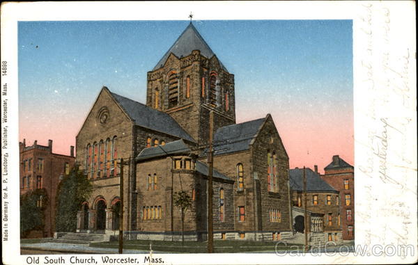 Old South Church Worcester Massachusetts