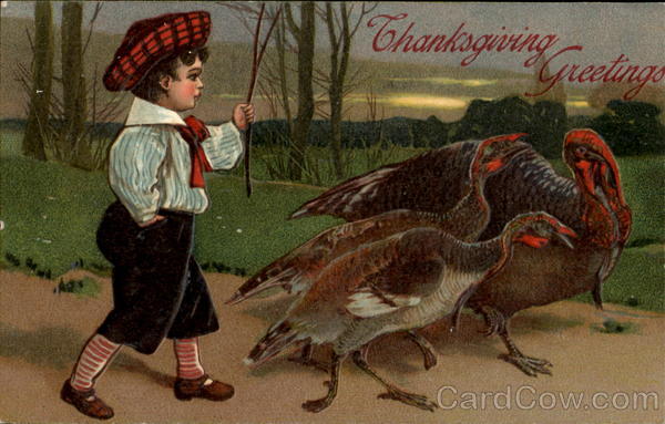 Thanksgiving Greetings Children
