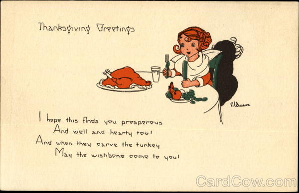 Thanksgiving Greetings Women