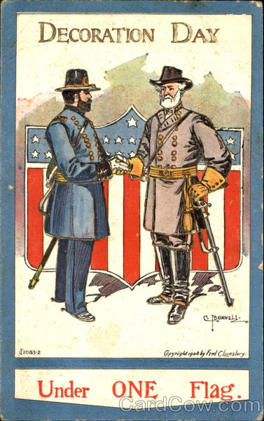 Decoration Day Under One Flag Patriotic