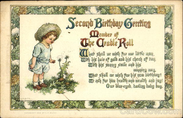 Second Birthday Greeting