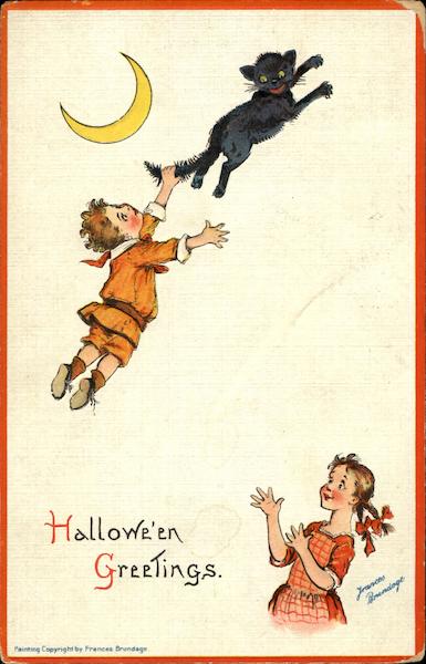 Halloween Greetings Frances Brundage