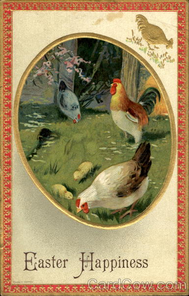 Easter Happiness With Chicks