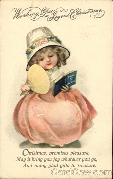 Wishing You Joyous Christmas Ellen Clapsaddle Children