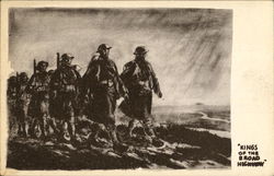 Kings Of The Broad Highway Postcard