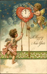 A Happy New Year Postcard