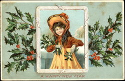 A Happy New Year Postcard
