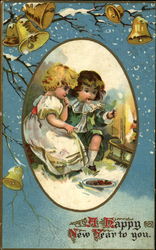 A Happy New Year To You Postcard