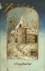 A Happy New Year Postcard