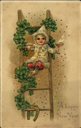 A Happy New Year Postcard