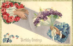 Birthday Greetings Postcard