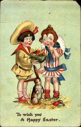To Wish You A Happy Easter Postcard