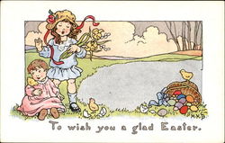 To Wish You A Glad Easter Postcard