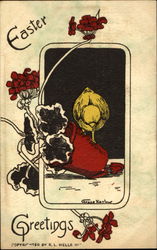 Easter Greetings Postcard