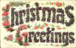 Christmas Greetings Postcard