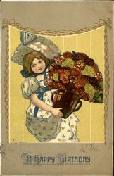 A Happy Birthday Postcard