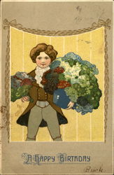 A Happy Birthday Postcard