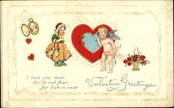 Valentine Greetings Postcard