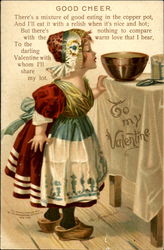 To My Valentine Children Postcard Postcard