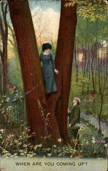 When Are You Coming Up? Postcard