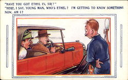 Have you got Ethyl in? Postcard