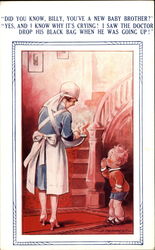 Baby Brother Postcard