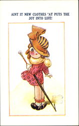 Aint It New Clothes At Puts The Joy Into Life! Postcard