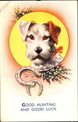 Good Hunting And Good Luck Postcard