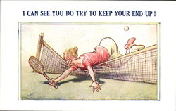 Tennis Postcard