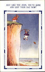 Lost Your Hat Postcard