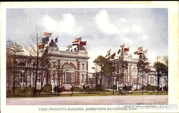 Food Products Building 1907 Jamestown Exposition