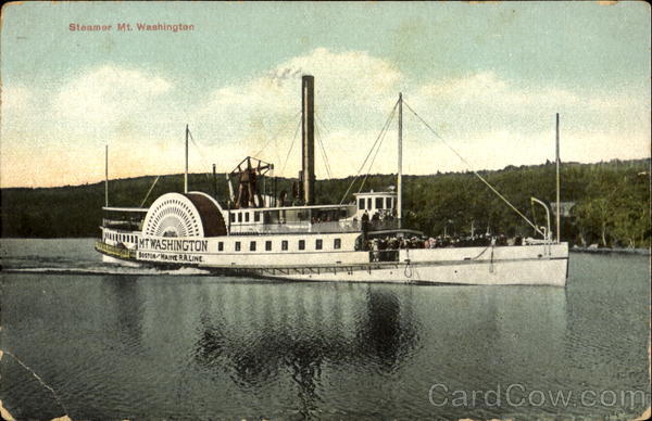 Steamer Mt. Washington Steamers