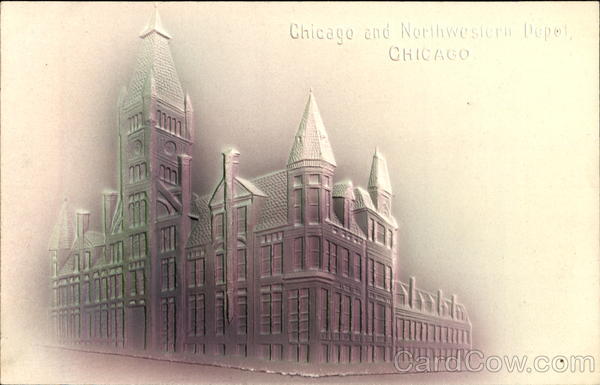 Chicago And Northwestern Depot Illinois