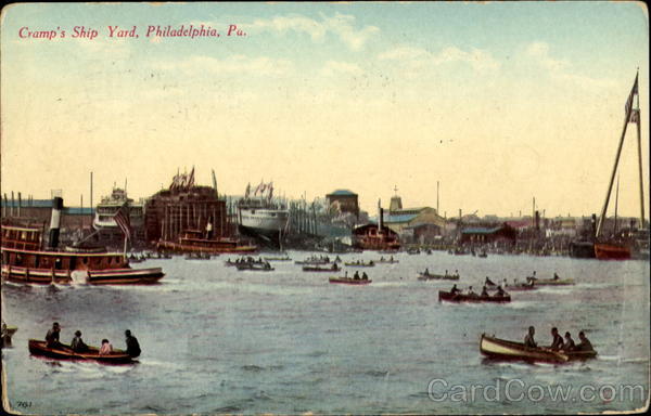 Camp's Ship Yard Philadelphia Pennsylvania