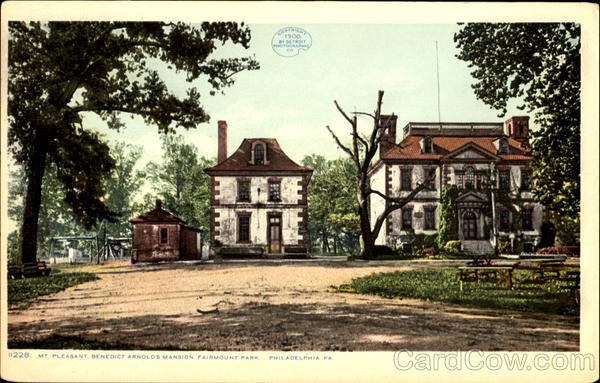 Mt. Pleasant Benedict Arnolds Mansion, Fairmount Park Philadelphia Pennsylvania