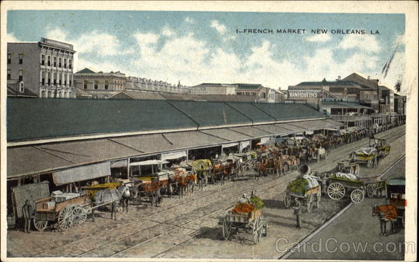 French Market New Orleans Louisiana