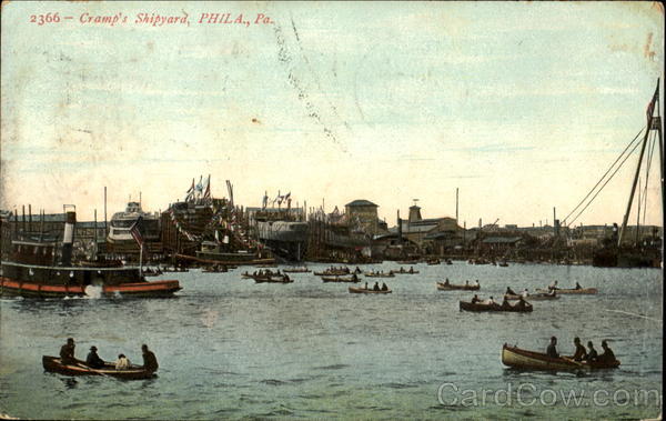 Cramp's Shipyard Philadelphia Pennsylvania