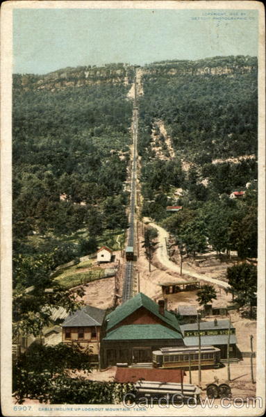 Cable Incline Up Lookout Mountain Chattanooga Tennessee