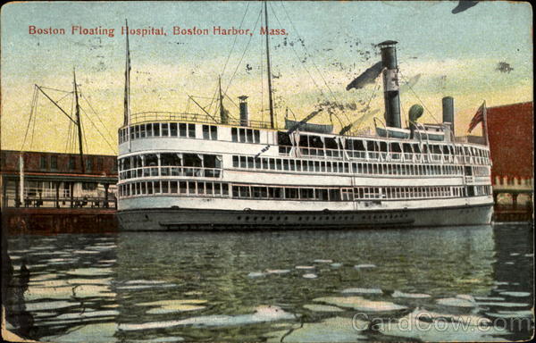 Boston Floating Hospital Boston Harbor Massachusetts